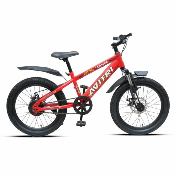 Comet-20 Single Speed Front Suspension Disc Brake Non IBC Red 20 Kids-Mountain Cycle