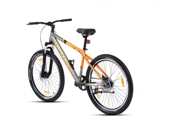 Ignite-27.5 Single Speed Front Suspension Disc Brake Non IBC Orange Grey 27.5 Adult-Mountain Cycle - Image 9