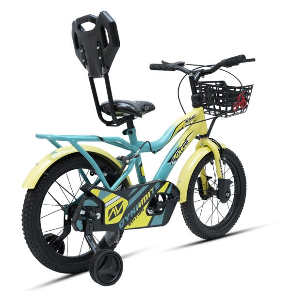 Sonic-16 Single Speed V Brake  Kids-Recreation Cycle-Yellow Blue - Image 5