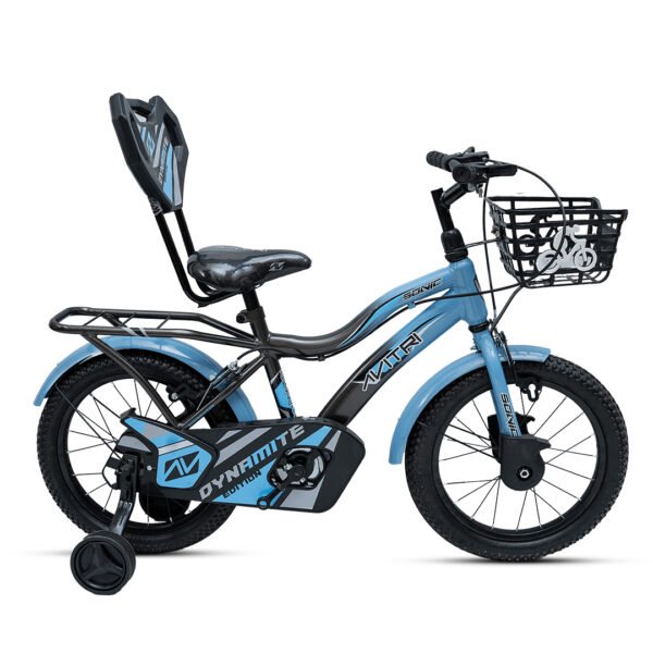 Sonic-16 Single Speed V Brake  Kids-Recreation Cycle-Blue Grey
