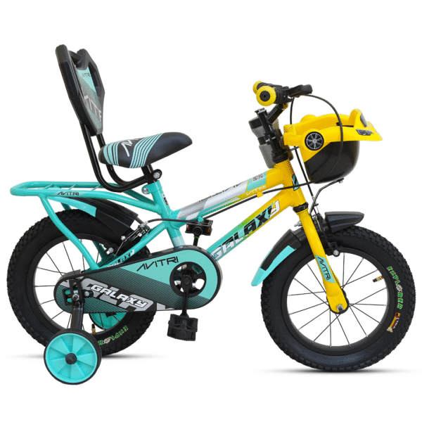 Galaxy-14 Single Speed V Brake  Kids-Recreation Cycle-Yellow