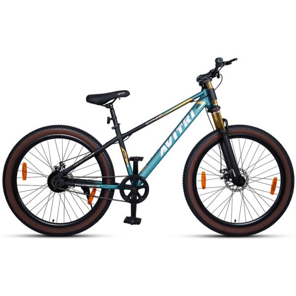 Mudcrusher-29 Single Speed Disc Brake  Adult-Mountain Cycle-Blue Black