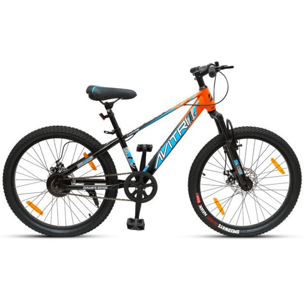 Capture-24 Single Speed Disc Brake  Kids-Mountain Cycle-Black Orange