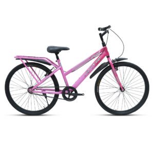 Grace-26 Single Speed V Brake  Women Bike-City Bike-Pink