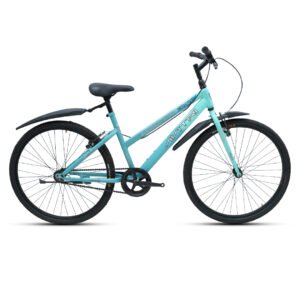 Grace-26 Single Speed V Brake  Women Bike-City Bike-Green