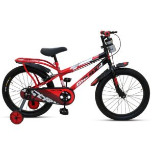 Galaxy-20 Single Speed V Brake  Kids-Recreation Cycle-Red Black