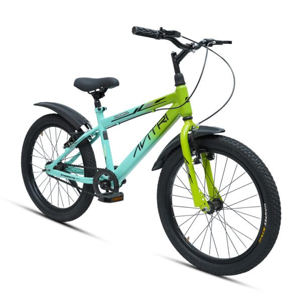 Fireball-20 Single Speed V Brake  Kids-Recreation Cycle-Green - Image 3