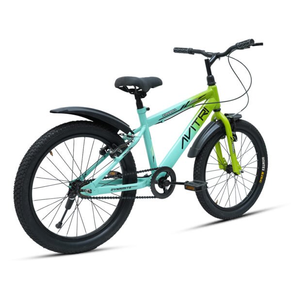 Fireball-20 Single Speed V Brake  Kids-Recreation Cycle-Green - Image 2