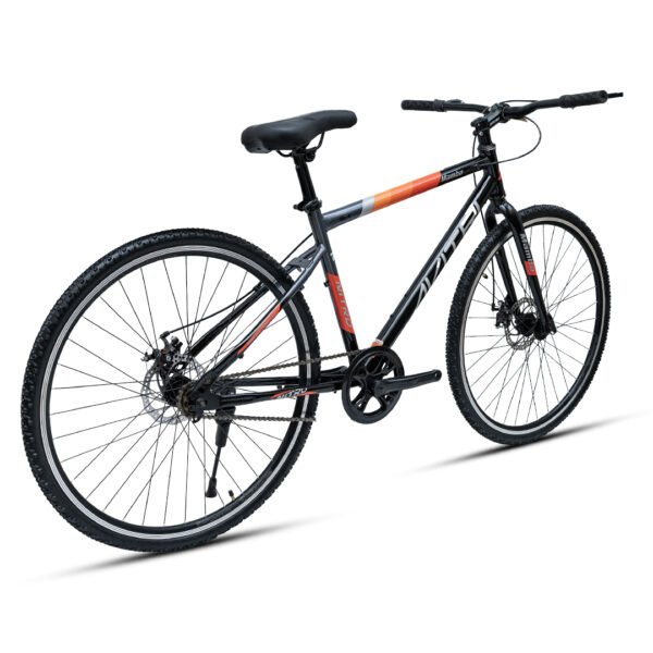 Mamba-700C Single Speed Disc Brake  Adult-Hybrid Cycle/City Bike-Black - Image 4