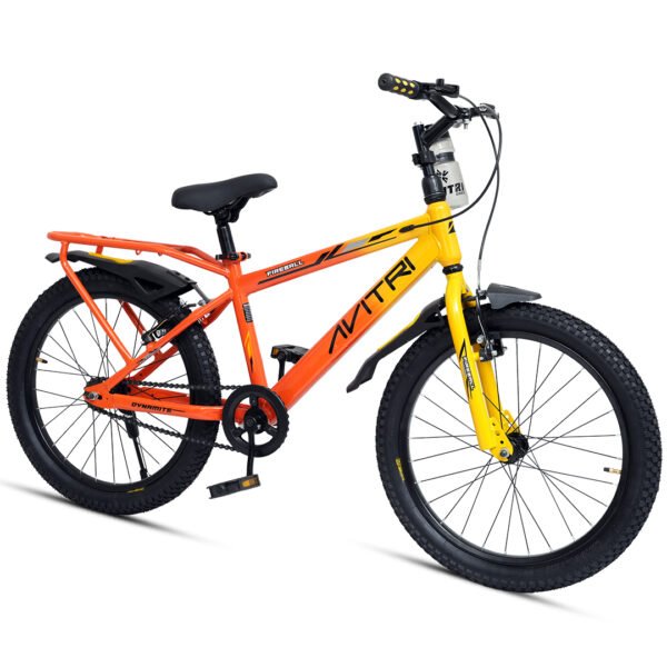 Fireball-20 Single Speed V Brake  Kids-Recreation Cycle-Yellow Orange - Image 2