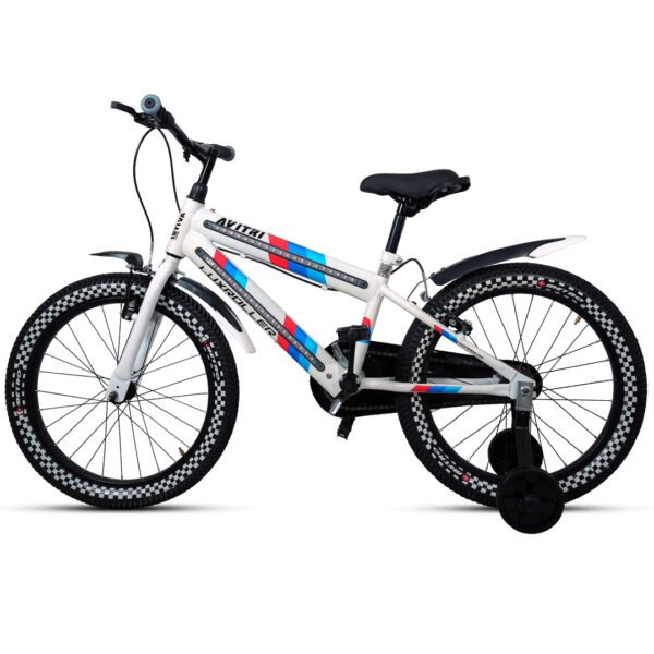 Luxroller-20 Single Speed V Brake  Kids-Recreation Cycle-White