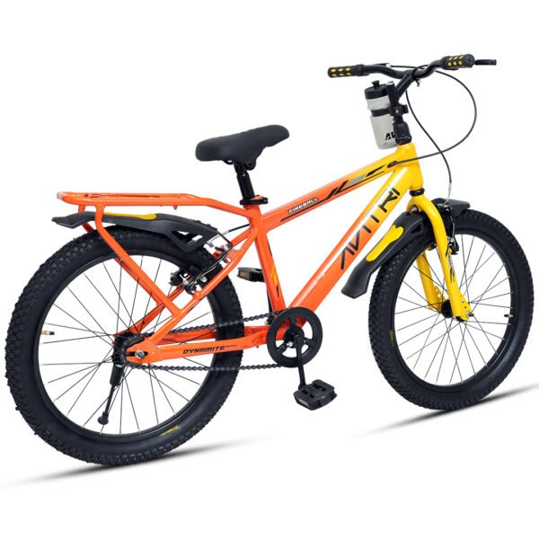 Fireball-20 Single Speed V Brake  Kids-Recreation Cycle-Yellow Orange - Image 3