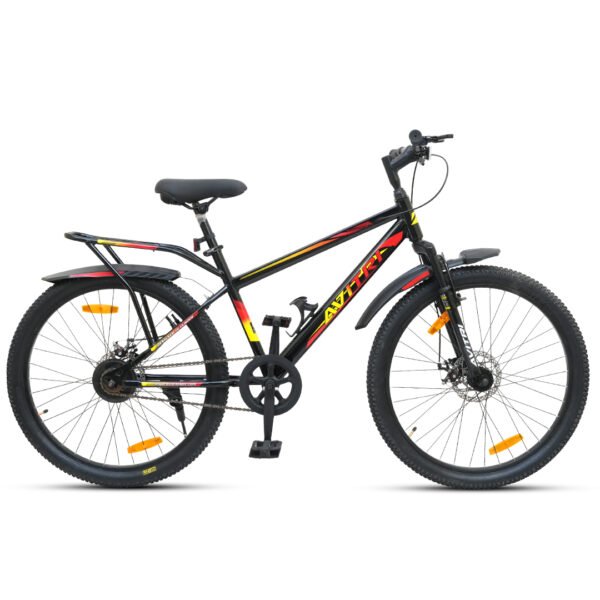 Tremor-26 Single Speed Disc Brake  Adult-Mountain Cycle-Black Red