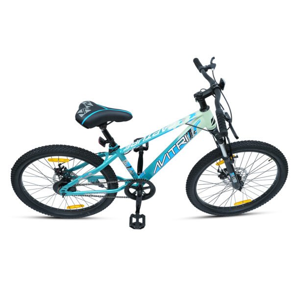 Capture-24 Single Speed Disc Brake  Kids-Mountain Cycle-Sea Green - Image 5