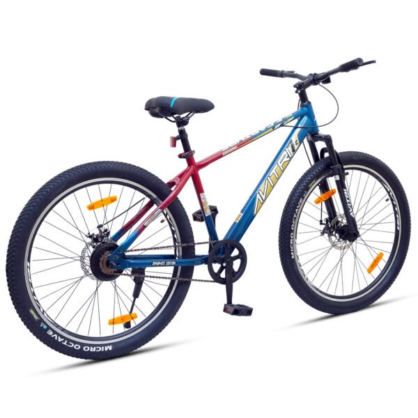 Capture-26 Single Speed Disc Brake  Adult-Mountain Cycle-Blue Red - Image 3