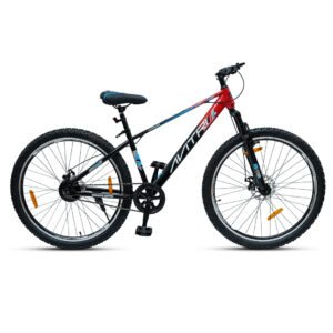 Capture-24 Single Speed Front Suspension Disc Brake Non IBC Black Red 24 Kids-Mountain Cycle
