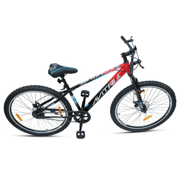 Capture-24 Single Speed Front Suspension Disc Brake Non IBC Black Red 24 Kids-Mountain Cycle - Image 2