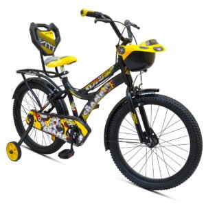 Champ 20 Single Speed Rigid Fork V Brakes IBC Black 20 Kids-Recreation Cycle