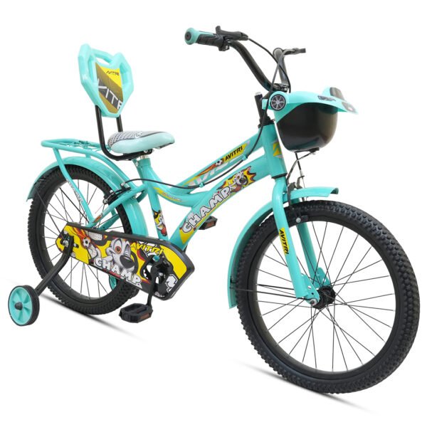 Champ-20 Single Speed V Brake  Kids-Recreation Cycle-Green