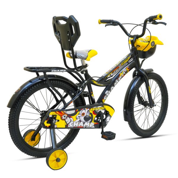 Champ-20 Single Speed V Brake  Kids-Recreation Cycle-Yellow - Image 3