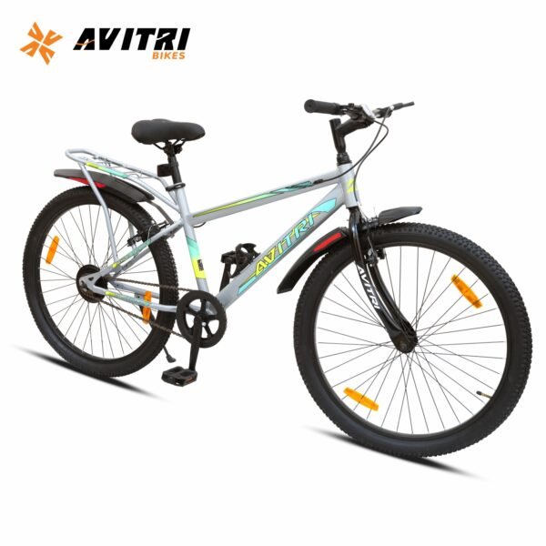 Tremor-26 Single Speed Rigid Fork Disc Brake IBC Grey 26 Kids-Mountain Cycle - Image 2
