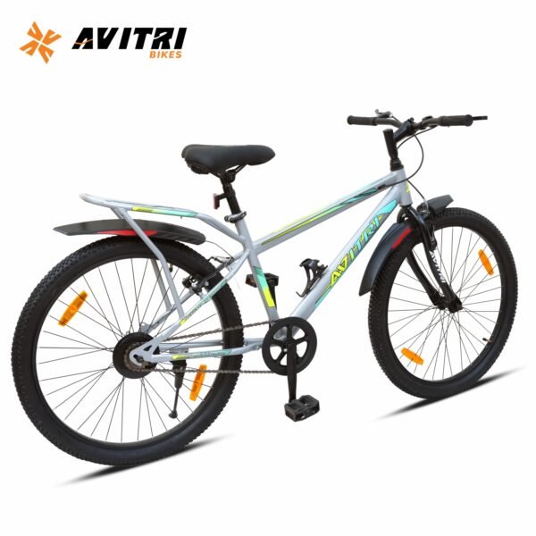 Tremor-26 Single Speed Rigid Fork Disc Brake IBC Grey 26 Kids-Mountain Cycle - Image 3