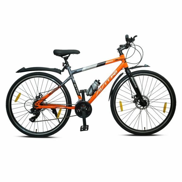 Mamba-700 21 Gear Disc Brake  Adult-Hybrid Cycle/City Bike-Orange