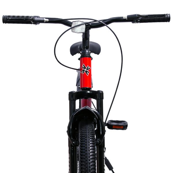 WildFlame-24 Single Speed Disc Brake  Kids-Mountain Cycle-Grey Red - Image 4