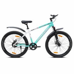 Ignite-27.5 Single Speed Front Suspension Disc Brake Non IBC Green White 27.5 Adult-Mountain Cycle