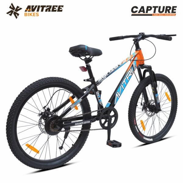 Capture-29 Single Speed Front Suspension Disc Brake Non IBC Black Orange 29 Adult-Mountain Cycle - Image 3