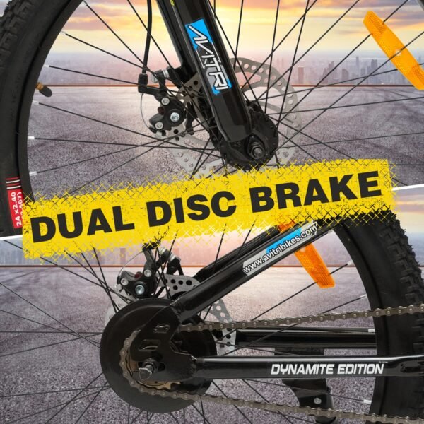 Capture-29 Single Speed Front Suspension Disc Brake Non IBC Black Orange 29 Adult-Mountain Cycle - Image 6