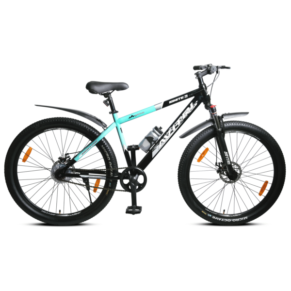 Ignite-29 Single Speed Front Suspension Disc Brake Non IBC Aqua Black 29 Adult-Mountain Cycle