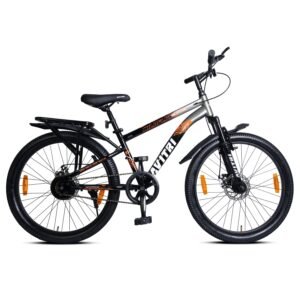 WildFlame-26 Single Speed Front Suspension Disc Brake IBC Grey Black 26 Kids-Mountain Cycle