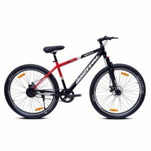 Ignite-29 Single Speed Front Suspension Disc Brake Non IBC Black Red 29 Adult-Mountain Cycle